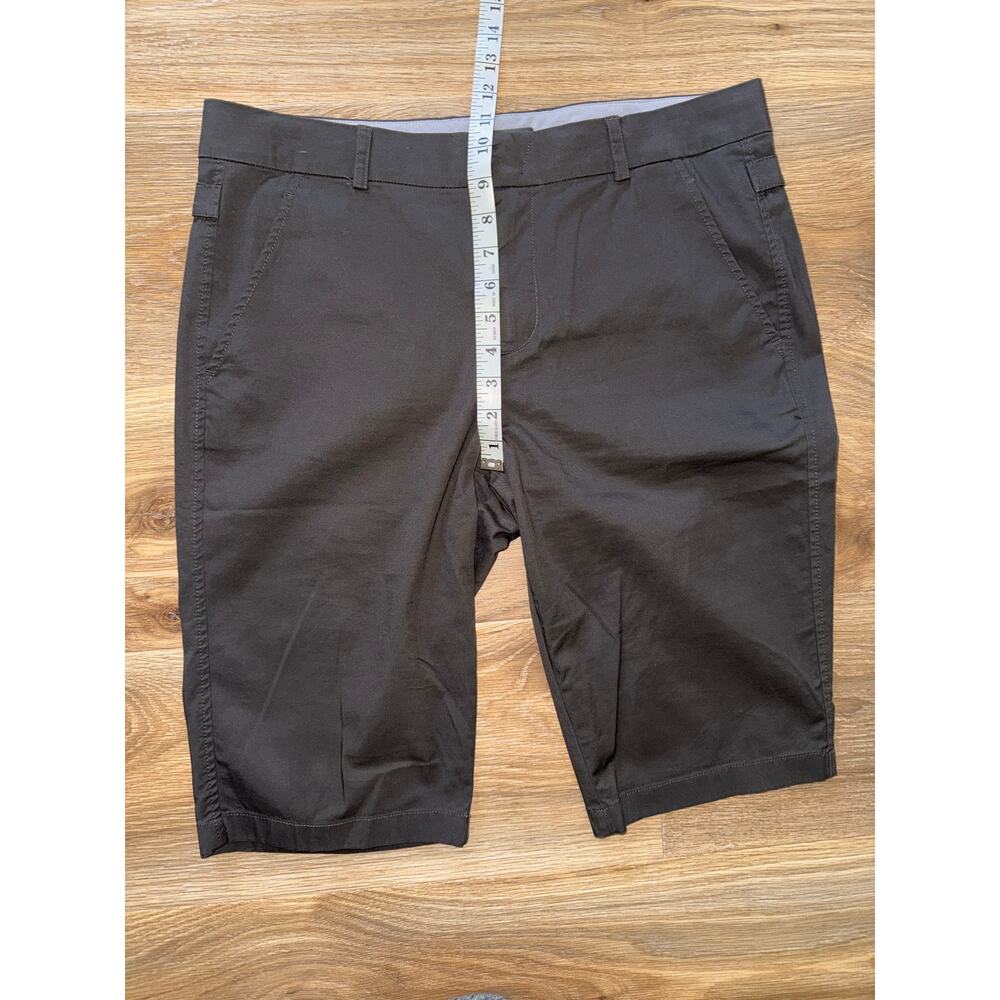 VINCE women's gray Bermuda Shorts - size 12 - OD9 - Picture 8 of 12